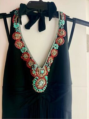 Cache Black like new S dress
